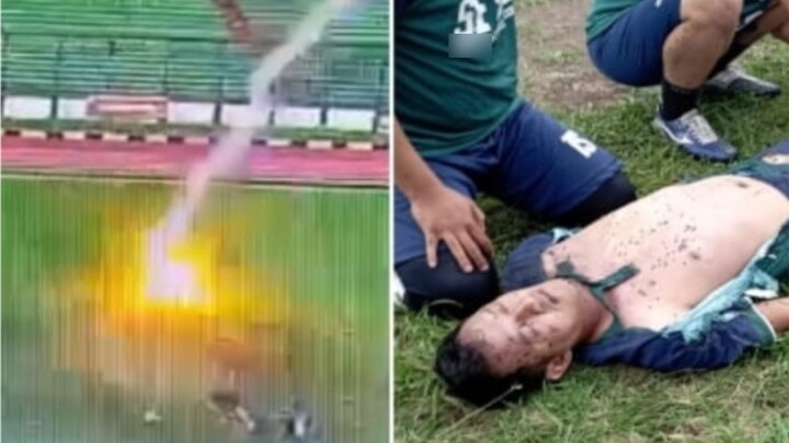 ⚡Pesepakbola Indonesia tersambar petir dan meninggal saat sedang bertanding sepak bola 《BLEACH is co
