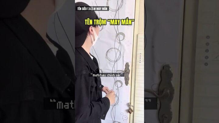 Tên trộm “may mắn”