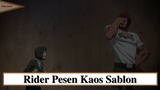 Fate/Zero || Rider Pesen Kaos Sablon