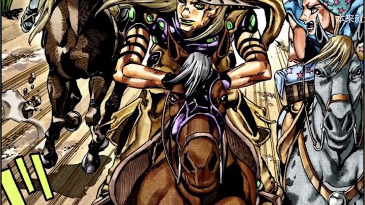 Stroheim is here! Jero is injured, the real purpose of the SBR compe*on is revealed, JOJO's Horse