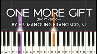 Mass Song: One More Gift (Francisco, SJ) synthesia piano tutorial
