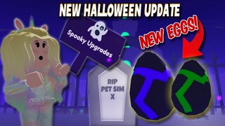 Pet Simulator X | NEW HALLOWEEN UPDATE! NEW PETS AND NEW WORLD! - Roblox