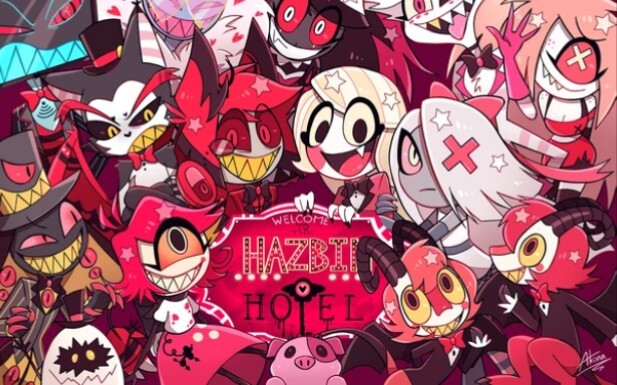 Hell Inn – Hazbin Hotel Alastor Berbagi Gambar