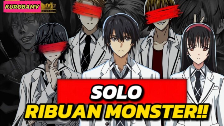 BOCAH RANK F NGESOLO RIBUAN MONSTER ‼️||•ROYALTY (ANIME MUSIC VIDEO)