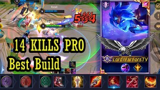 laville build arena of valor marksman 14 kills