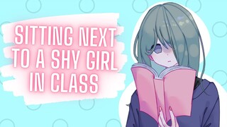 Sitting Next To A Shy Girl In Class {ASMR Roleplay}