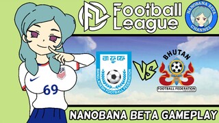 Beta Football League 2025 | Bangladesh 🇧🇩 VS 🇧🇹 Bhutan