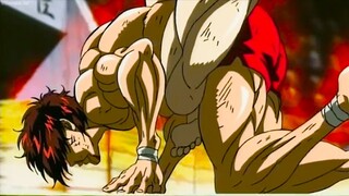 バキ! Baki awakens demon face muscles, バキは悪魔の顔の筋肉を目覚めさせる!