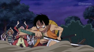 Moment kocak luffy pertama kali menggunakan pedang 😂😂