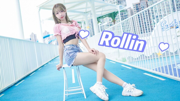 夏日清凉纯欲椅子舞♥Rollin【卧蚕】