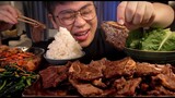 La갈비 먹방 통 골뱅이비빔면 la갈비는 몇키로 레전드 먹방 LA gilbi mukbang Legend koreanfood eatingshow asmr