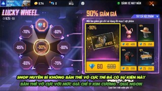 Free Fire| Shop huyền bí không bán thẻ vô cực thì sẽ có sự kiện này bán thẻ vô cực giá 9 kim cương