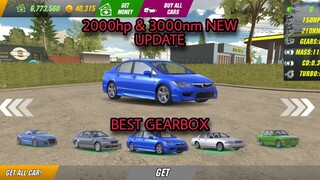 🚀2000hp & 3000torq HONDA FD🔥best gearbox v4.8.4 new update & settings 👉 car parking multiplayer