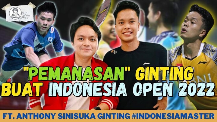 NONTON ANTHONY SINISUKA GINTING DI INDONESIA MASTER 2022