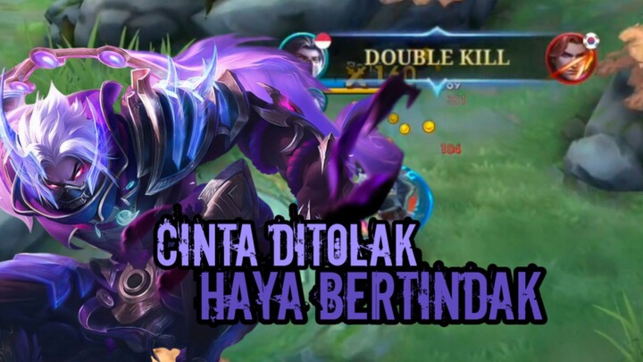 CINTA DITOLAK ML BERTINDAK