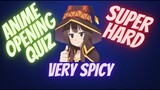 Unusual Anime Opening Quiz |HARD AND SPICY| 30 Openings