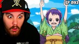 One Piece Episode 893 REACTION | Otama Appears! Luffy vs. Kaido's Army!