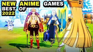 Top 14 New Games ANIME on Mobile | Best New game ANIME genre Android iOS (Nice Graphic)