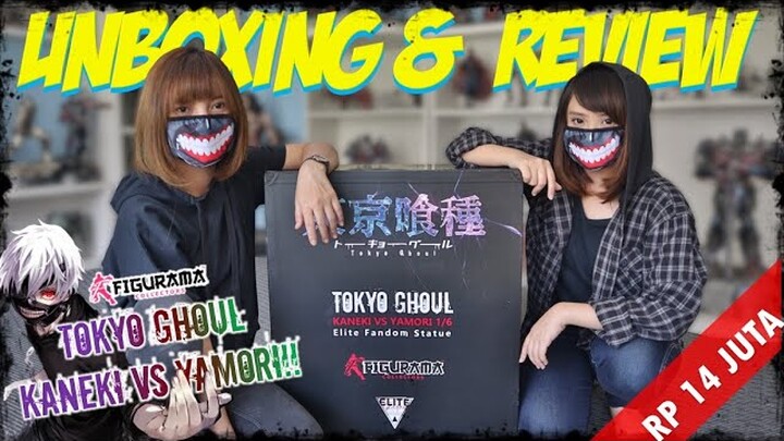 SOK KABEH! BANTING STATUE HARGA 14 JUTA!! UNBOXING TERBARBAR FIGURAMA TOKYO GHOUL KANEKI VS YAMORI!!