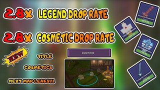 *NEW* DUNGEON QUEST UPDATE! LEAKS! COSMETICS! 3X DROP RATE AND MORE! (Roblox)