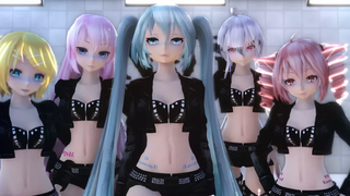 【MMD】PLAY WOLF - TDA Gothic-Rock Vocaloid