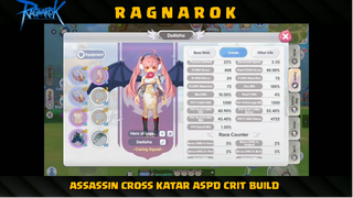 LEVEL 90 WHITE ACC IS TOO MUCH ! _ ASSASSIN CROSS KATAR ASPD CRIT BUILD ROX PART#2