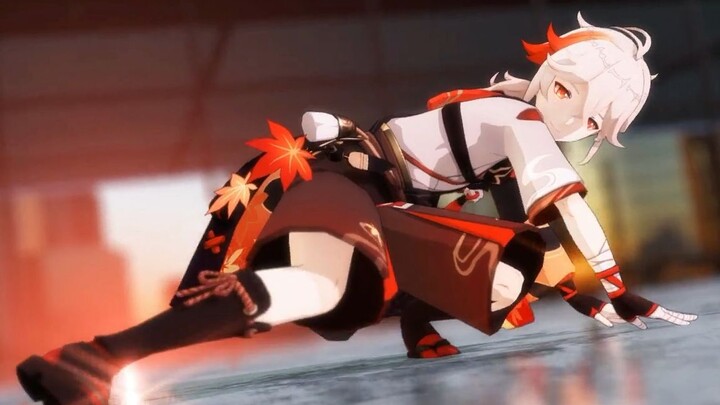 It's getting warm, and Wan Ye finally takes off his red long johns... [Genshin Impact MMD/Loco]