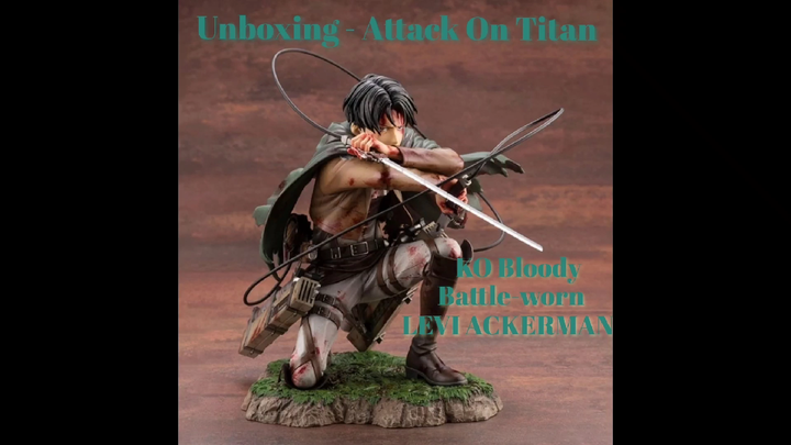 Unboxing - AOT Bloody & Battle-worn Levi Ackerman