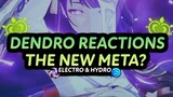 DENDRO REACTIONS ARE INSANE! Dendro Hydro & Electro Reaction Leaks | Genshin Impact