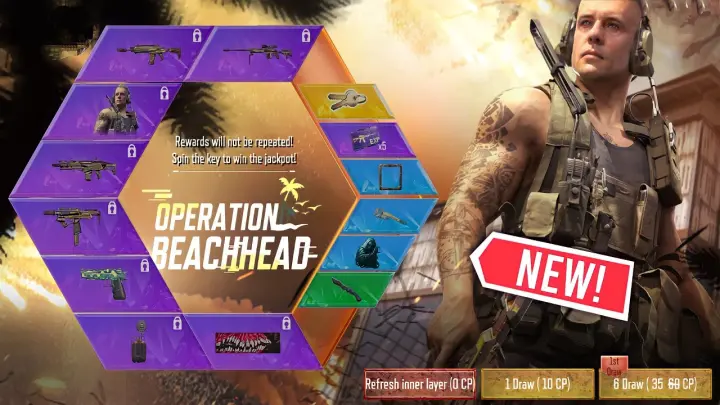 *NEW* OPERATION BEACHHEAD is NOW AVAILABLE in GARENA WEB EVENT COD MOBILE! MINOTOUR - BEACH DAY