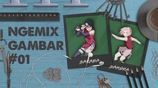 Ngemix Gambar Sarada, Sakura & Sasuke