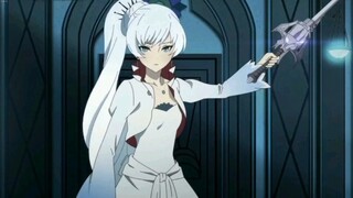 RWBY ice empire ruby dan adegan pertempuran api tinggi weiss