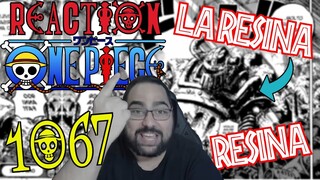 ONE PIECE 1067 REACTION|| È LA RESINA LA FONTE DI ENERGIA?!?