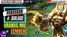 PENJELASAN LENGKAP❗CARA MAIN URANUS GAK MATI MATI EPI 34 ||URANUS BEST BUILD 2024.MLBB/MOBILE LEGEND