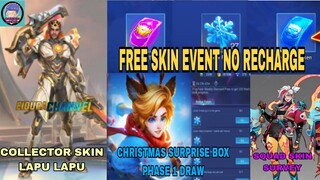 NEW CHRISTMAS SURPRISE BOX FREE SKIN NO RECHARGE| SQUAD SKIN SURVEY