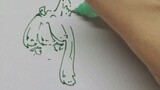 [Menggambar]Menggambar tanpa menggunakan sketsa