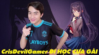 CrisDevilGamer ĐI HỌC CƯA GÁI trong DOKI DOKI LITERATURE CLUB