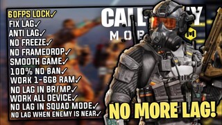 CONFIG CODM 360p SMOOTH EXTREME SEASON 12 | CALL OF DUTY MOBILE FIX LAG [GAMERDOES]