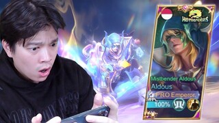 Review Skin Aldous Mistbenders, Effectnya Bisa Berubah di Tengah Game?! - Mobile Legends