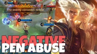 Nathan Gameplay // Negative Pen Meta is Real // Mobile Legends