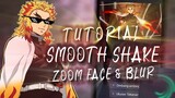 Tutorial Smooth Shake, Zoom Face & Blur | Alight motion