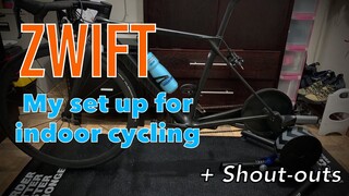 MY ZWIFT SET UP | Indoor Cycling | Pain Cave