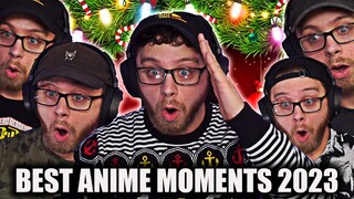 BEST ANIME MOMENTS OF 2023! (1 Year Special)