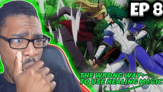 Battalion Commander Rose! The Wrong Way to Use Healing Magic Episode 8 Reaction