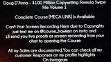 Doug D’Anna  course  - $100 Million Copywriting Formula Swipe File Volume 1 download
