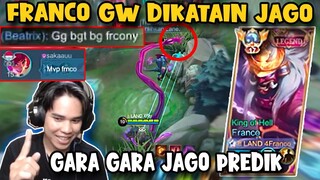 SAMPAI DI KATAIN JAGO FRANCO!!! gara gara predik hook diluar nalar