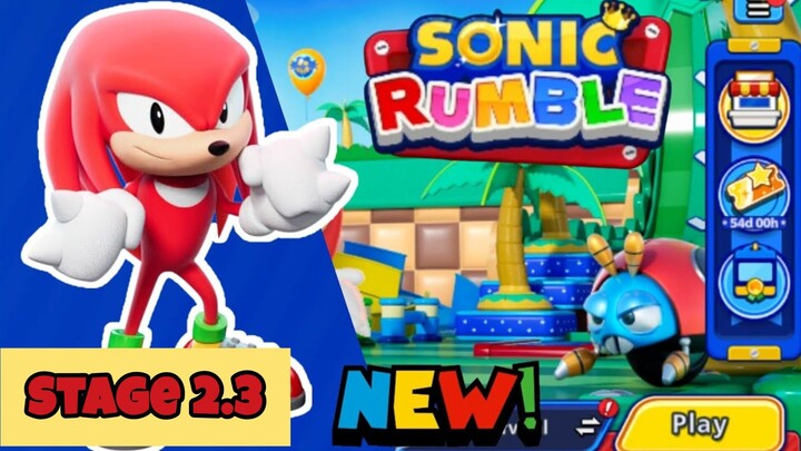 NEW‼️Sonic Rumble Gameplay 2.3 🦔💥