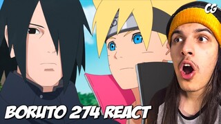 BORUTO E SASUKE EM MISSÃO! O FALCÃO LENDÁRIO!  - React Boruto 274