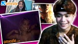 SINGING TO STRANGERS ON OMEGLE (She's cute but so hot) | OMEGLE SINGING REACTIONS