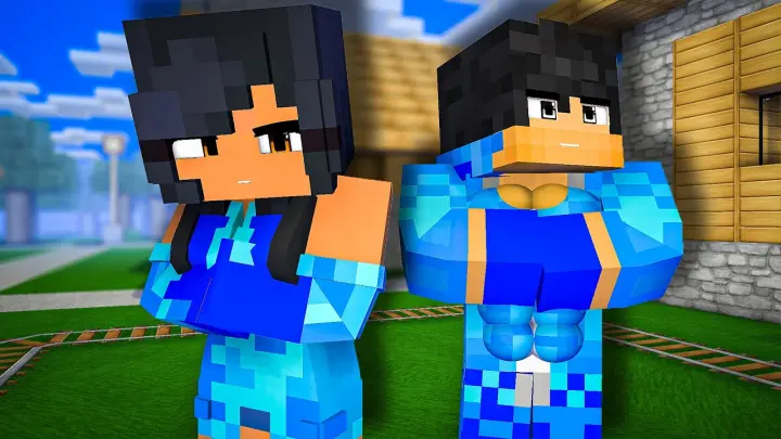 Attention Meme // Ice Aphmau and Ice Aaron // - Minecraft animation #short #animation